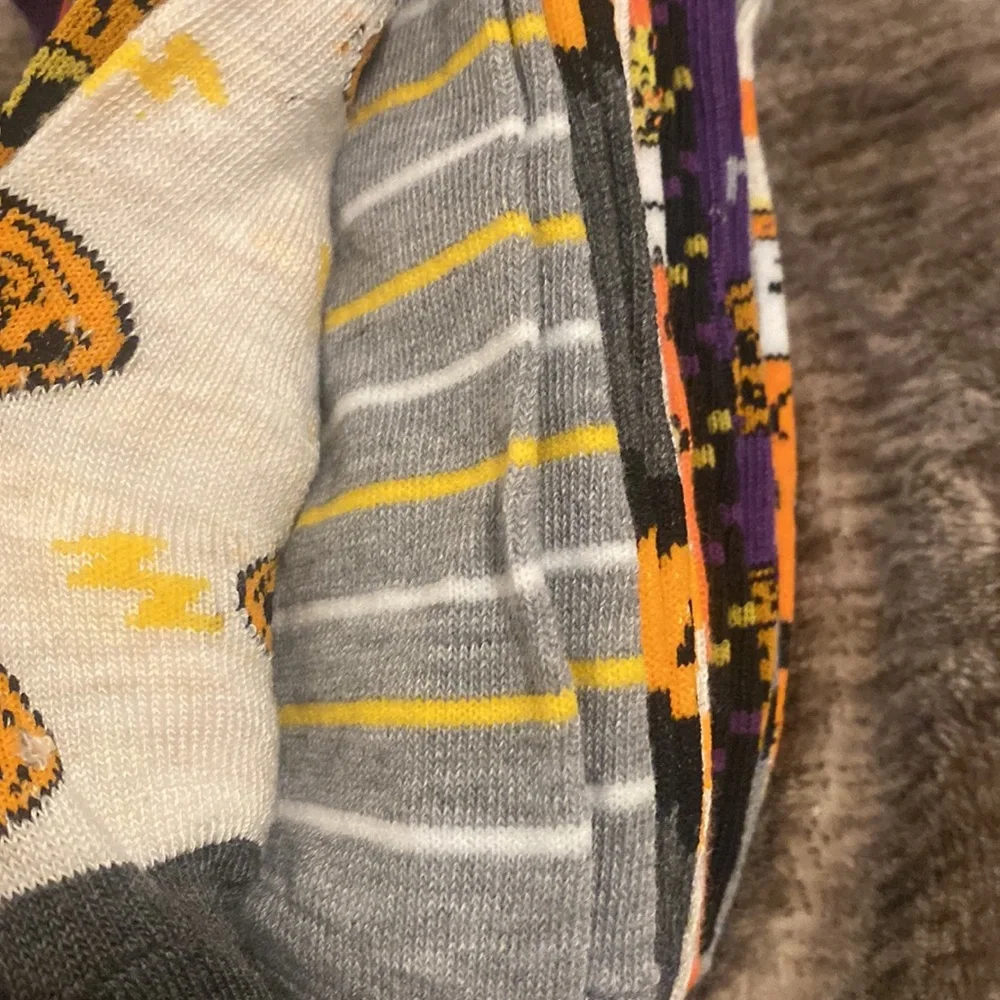 Peanuts‎ Snoopy Great Pumpkin Halloween Fall Spooky 10 Pack Socks